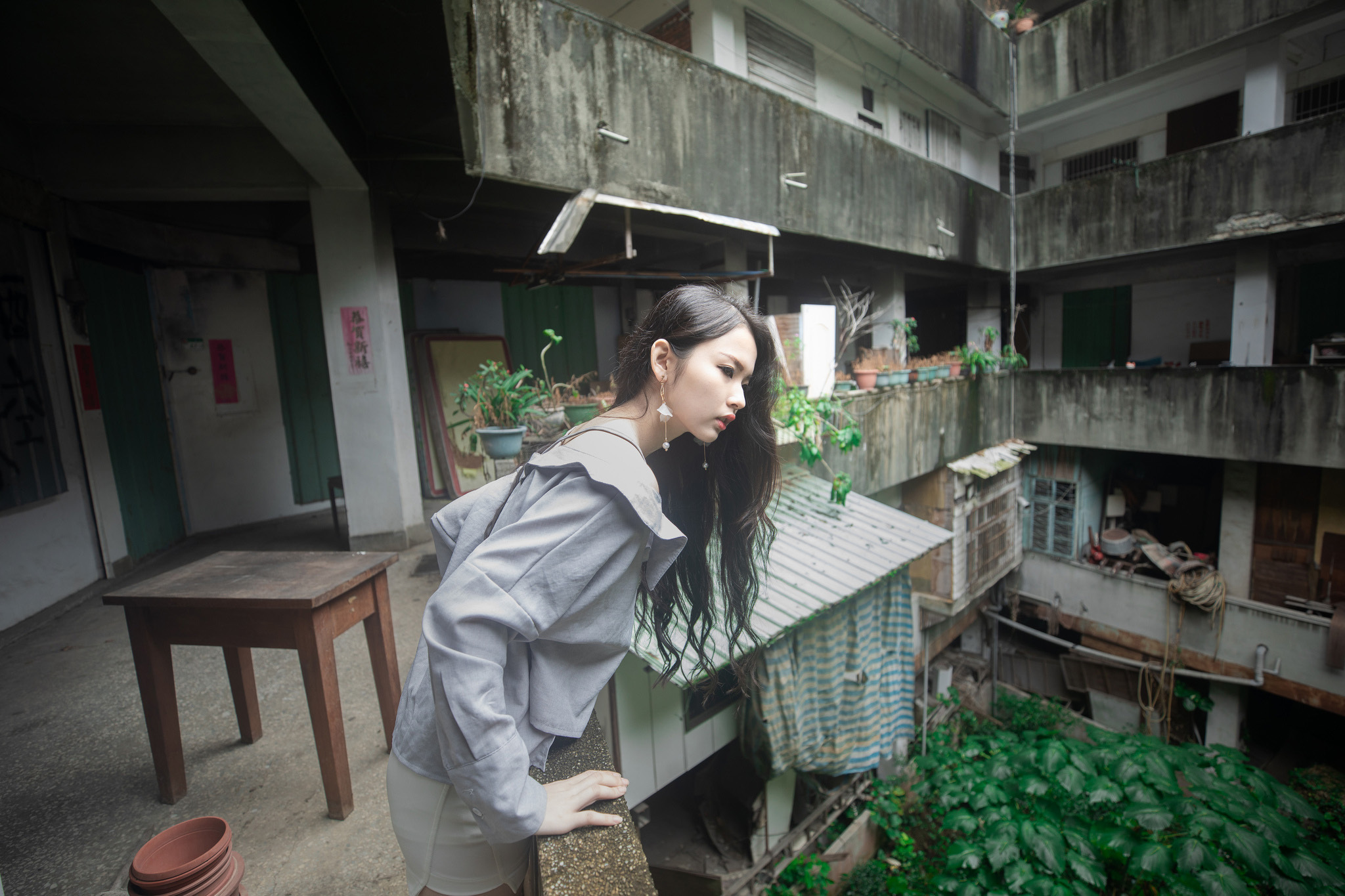 沈秋國作品  邻家女孩杨宓凌